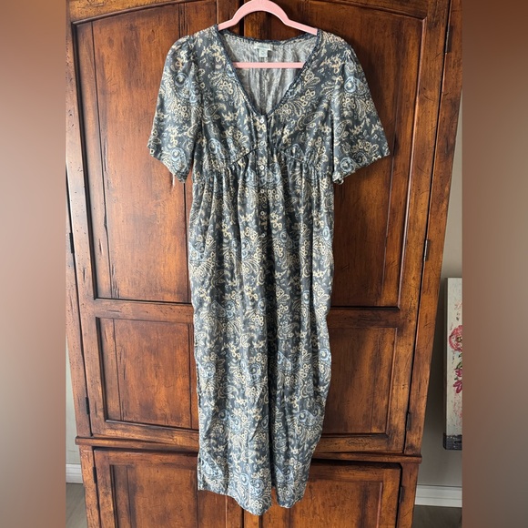 Sundance | Daybreak Jumpsuit in Vintage Paisley | Petite Small - Picture 4 of 7